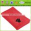 Microfiber Dog Bath Towel with Embroidered Paw Print pet blanket