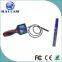 Waterproof industrial endoscope inspection camera with 8.0 and 5.5 mm articulation probe