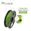 Green Color 0.5kg 1.75mm 3D Printing Filament Fexible Filament
