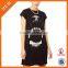 Low Price Pure Cotton Digital Printing Dress Women/Custom Pattern Printed Lady Dress & OEM Service