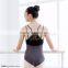 Women lace racerback camisole dance leotards