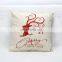 Christmas Deer Sofa Pillow Cover
