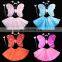 Hot 4pieces blue fairy butterfly wings for girls FGWG-1054