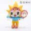 Beautiful soft material made stuffed plush sun toy