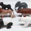 DIY Hollow PVC Zoo Animal Plastic Toy for Kids