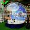 2017 advertising christmas inflatable snow globe portable photo booth