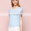 T-WT008 Blank Print Dry Fit Fashion Summer Ladies T-Shirt