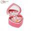 High Quality Gift Heart Shaped Red Storage Box