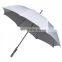 Wholesale silver UV protection double ribs auto open straight rain and sun umbrella
