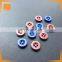 Plastic light sewing button for clothes can custom logo