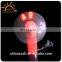 China Wholesale Portable Handheld Led Flashing Mini Message Fan