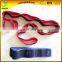 Hot sale elastic yoga strap,yoga elastic band, Stretch Training Strap for grm