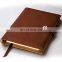 Cheap Price Guangzhou Factory Eco-friendly Handmade A5 Leather Note Book with Card Holder