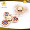 Hot Selling Custom Metal Hand Spinner Defence Shield EDC Toy