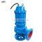 6 inch 40hp high pressure 3 phase submersible dirty water mud sewage pump