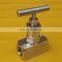 swagelok type 6000psi Stainless steel bar stock needle valve