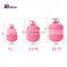 Hot sale 22.4L 1.2mm thickness low pressure disposable helium gas tank with 99.99% helium