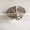 GT15-25 Reverse 46.70/59.40mm 6+6 Blades Turbocharger Milling/aluminum 2618/billet Compressor Wheel