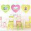 factory direct sale low cost hexagon wall felt stickers