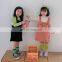 2020 autumn all-match bow corduroy strap  children's skirt