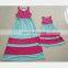 2019 Summer LACE Family Look Kids Girls Dresses Mother And Daughter Matching A line cotton Dress (this link for WOMAN)