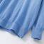 Blue Color Soft Turtleneck Cashmere Sweater for Mens Pure Cashmere Sweater Loose Style Pullover