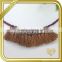 Wholesale brown graduation cap curtain silk tassels for jewelry FT-023