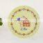 Round tempered glass chopping board