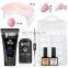 Nails Acrylic Builder Gel Kit Nail Poly gel Kits Quick Building Primer Top Coat Extension Poly Gel Set UV Brush Tips