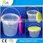 BPA free 1 liter clear gallon plastic bucket