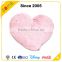 Wholesale valentine's day gifts comfortable heart shape ready made fur cushion