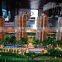 Construction Miniature House Model Maker, Nice Building Model With Ho Tree
