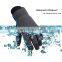 HDD Black in stock winter windproof waterproof sports cycling hiking PU grip palm winter warm gloves