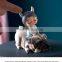 Instagram creative girl heart lovely head doll car small decorations