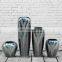 glazed metallic tall floor vases wholesale ceramic tall floor standing vases