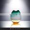 Wholesale New Design Minimalism Creative Green Glass Cheap Vase For Home Decor
