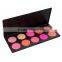 cosmetic blusher10 color blusher palette