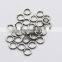 100pcs/bag Stainless Steel Split Ring Heavy Duty Fishing Double Ring Connector Fishing Accessories For Fishing Hook Snap Lure