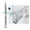 A001 inox square 40x40 50x50 mm pipe post balustrade stainless steel stair tube railing