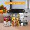 Heavy Duty Personalized Beer Cool Smooth Edge Black Stainless Steel Electric Can Opener Automatic