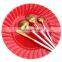 Best Selling 304 Stainless Steel White Gold Korean Cutlery for Wedding