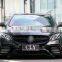 CLY E63 Wide Bodykits For Mercedes E-class W213 Upgrade E63S AMG 1:1 Front Car Bumper AMG grille Fenders Hood diffuser tips