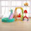 Factory Price Good Quality Colorful Mini Baby Playhouse Indoor Plastic Slide And Swing Set Playground Toys for Sale