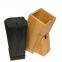 Hot Selling Natural Anti-slip Durable Wood Knife Block With Nylon Straw Knife Holder