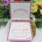 2016 Popular Arabic Luxurious flower embossed wedding invitation card