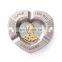 Custom Logo and Shape Metal Materianl Die Casting Ashtray / Ash Tray