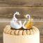 Hot Sale Swan Shaped Cake Decoration Topper for Birthday Wedding Cake Decoration Cake Decoration Supplies