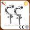 Fancy & Decorative quality magnetic chrome ball end curtain tieback/tassel hooks /drapery hooks