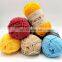 72 SOLID COLOR 4 PLY MILK COTTON CROCHET YARN MILK COTTON CROCHET YARN FOR RUG TUFTING