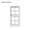 Soundproof Tempered Glass Vertical Sliding Thermal-Break Aluminum Single Double Hung Egress Windows With Grill Design